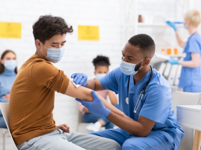 How do health and safety protocols implemented in response to the COVID-19 pandemic affect male sexual function and health?