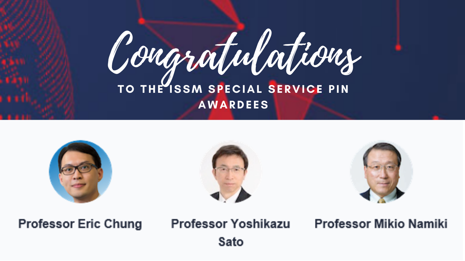 ISSM President’s Leadership Award